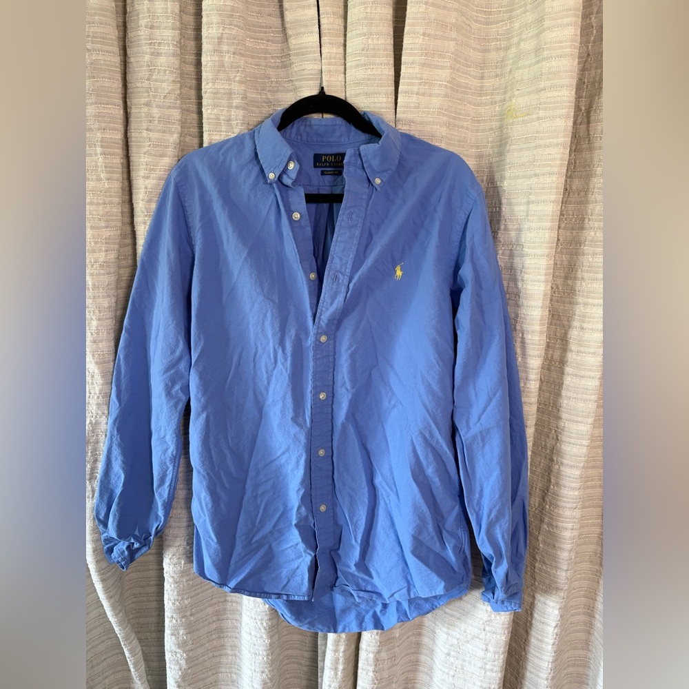 Polo Ralph Lauren Blue Button-Up Shirt
